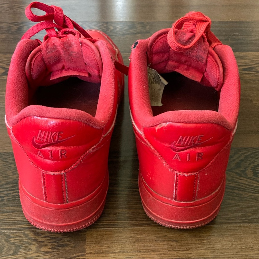 Nike Air Force 1 Low Triple Red - Men’s 8.5 Sneakers CW6999-600 - Picture 3 of 8